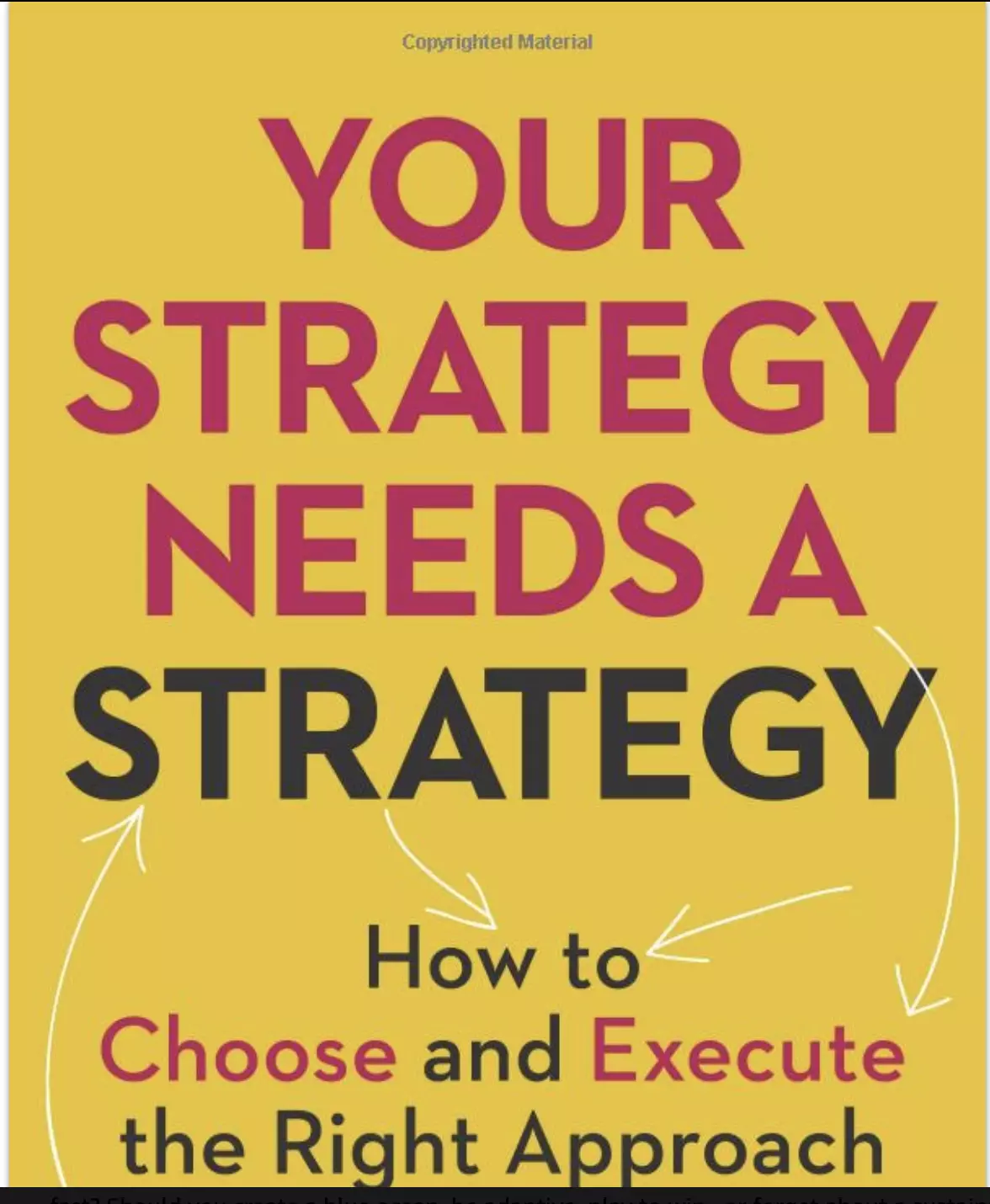 Your strategy needs a strategy