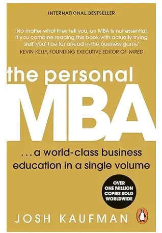 The personal MBA