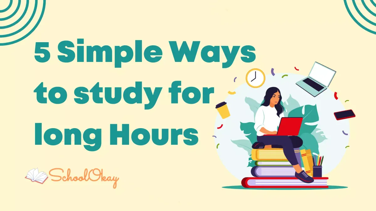 5 Simple Ways to study for long Hours