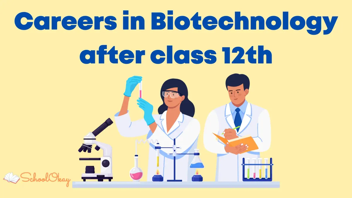 Careers in Biotechnology after class 12th