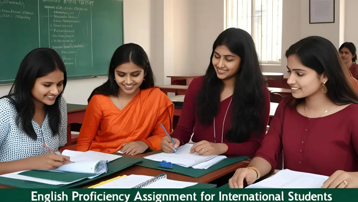 English Proficiency Assignment for International Students - IGNOU