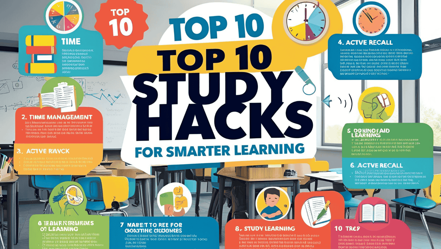 Top 10 Study Hacks for Smarter Learning