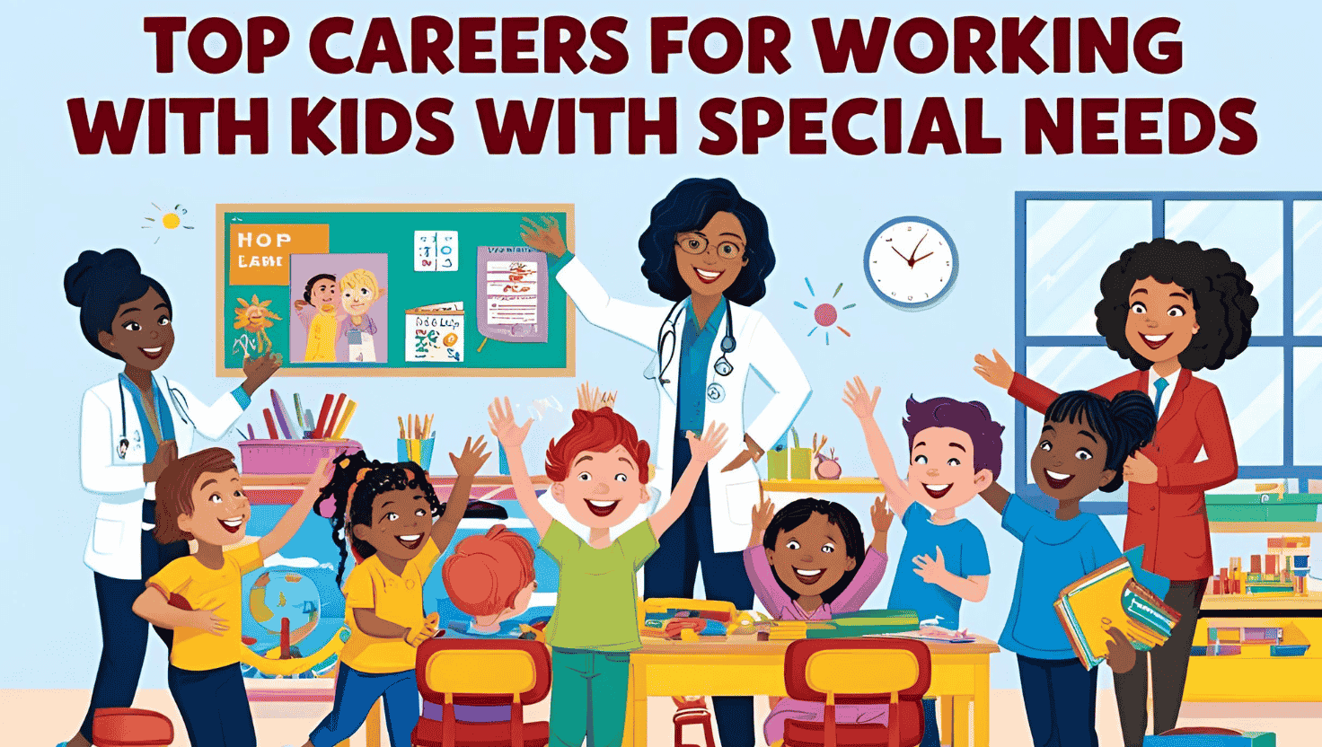 Top Careers for Working with Kids with Special Needs