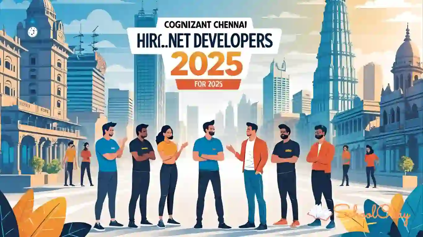 Cognizant Chennai Hiring .NET Developers for 2025 | Bachelor’s/Master’s Degree | Apply Now
