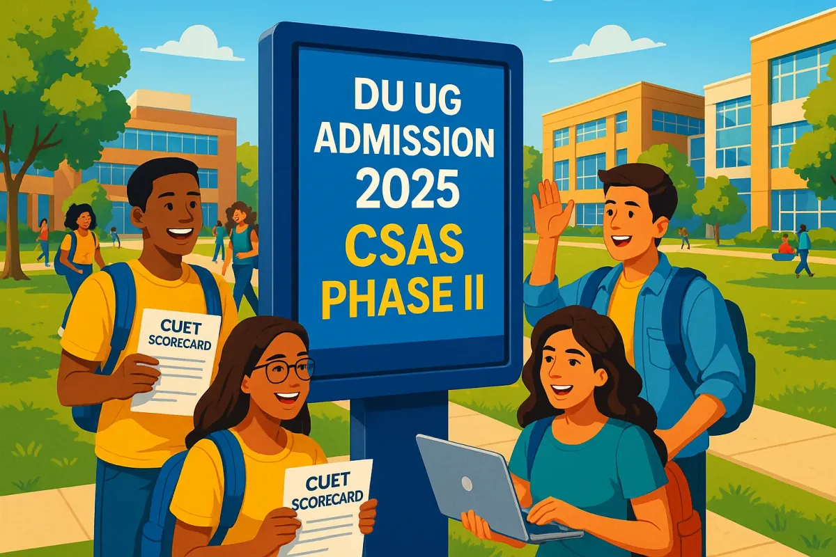DU UG Admission 2025: Phase II of CSAS Starts Next Week