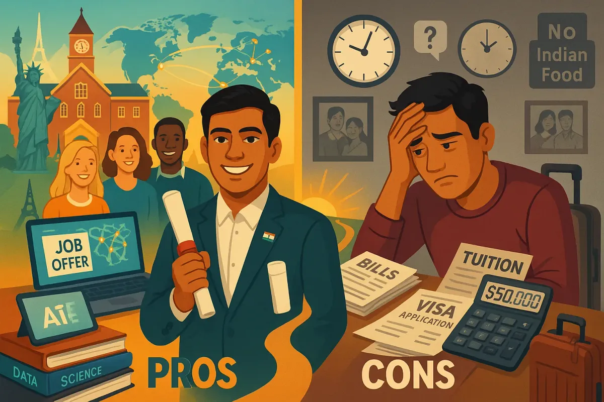Foreign Education for Indian Students: Pros and Cons