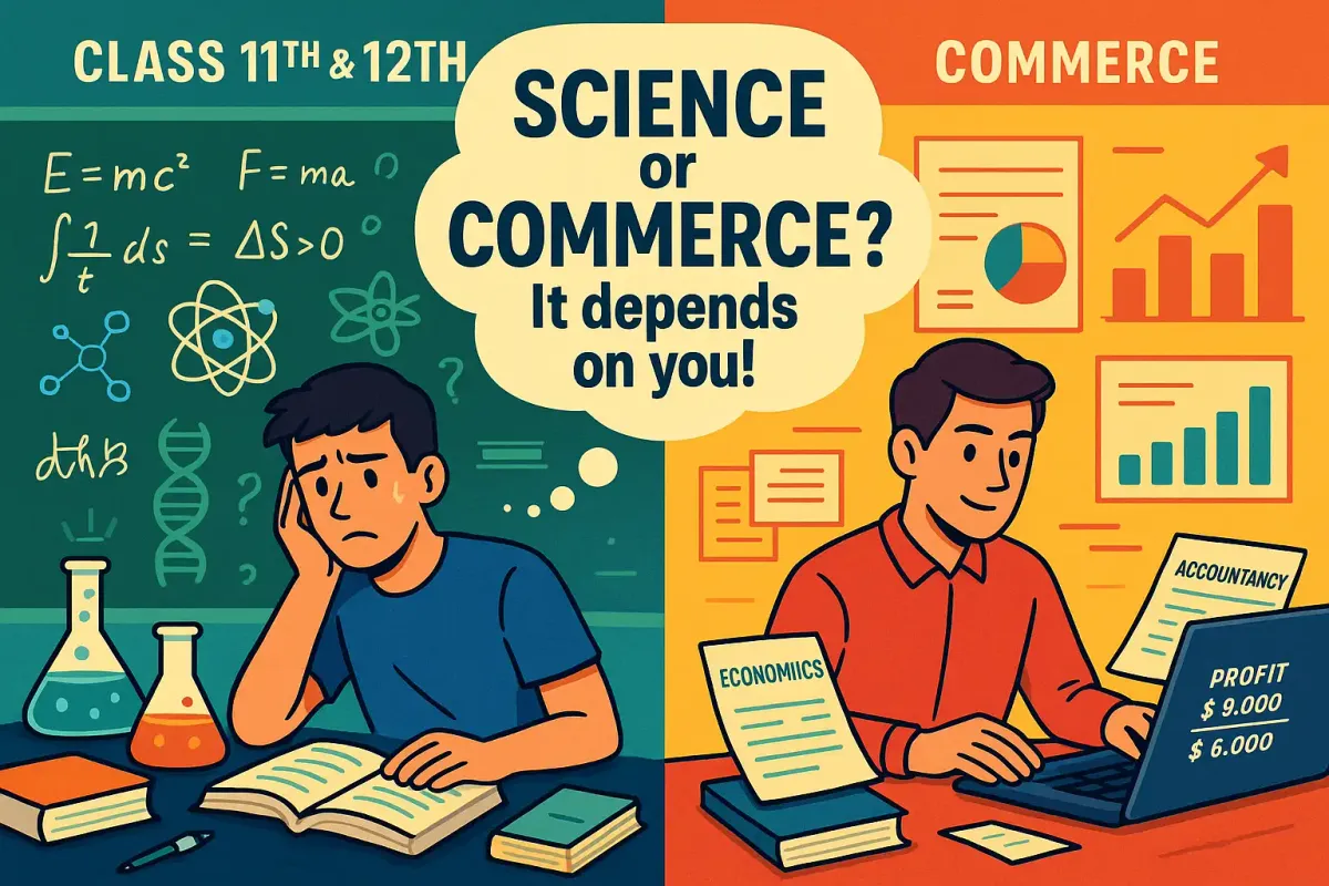 Science vs Commerce in Class 11th and 12th: Which is Easier?