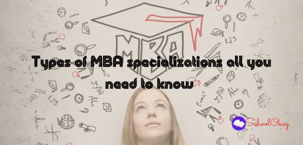 Types of MBA specialisations