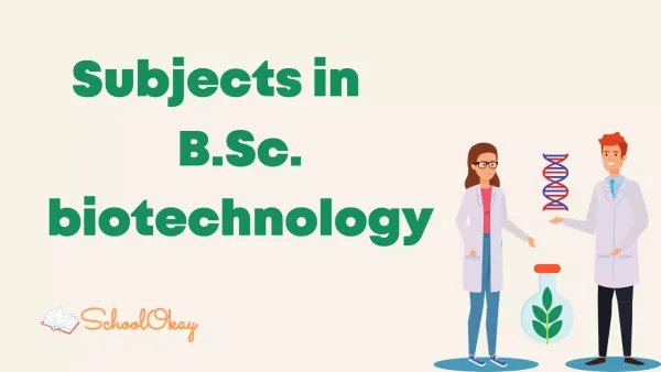 subjects in bsc biotechnology