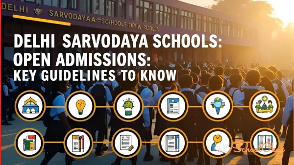 Delhi Sarvodaya Schools Open Admissions
