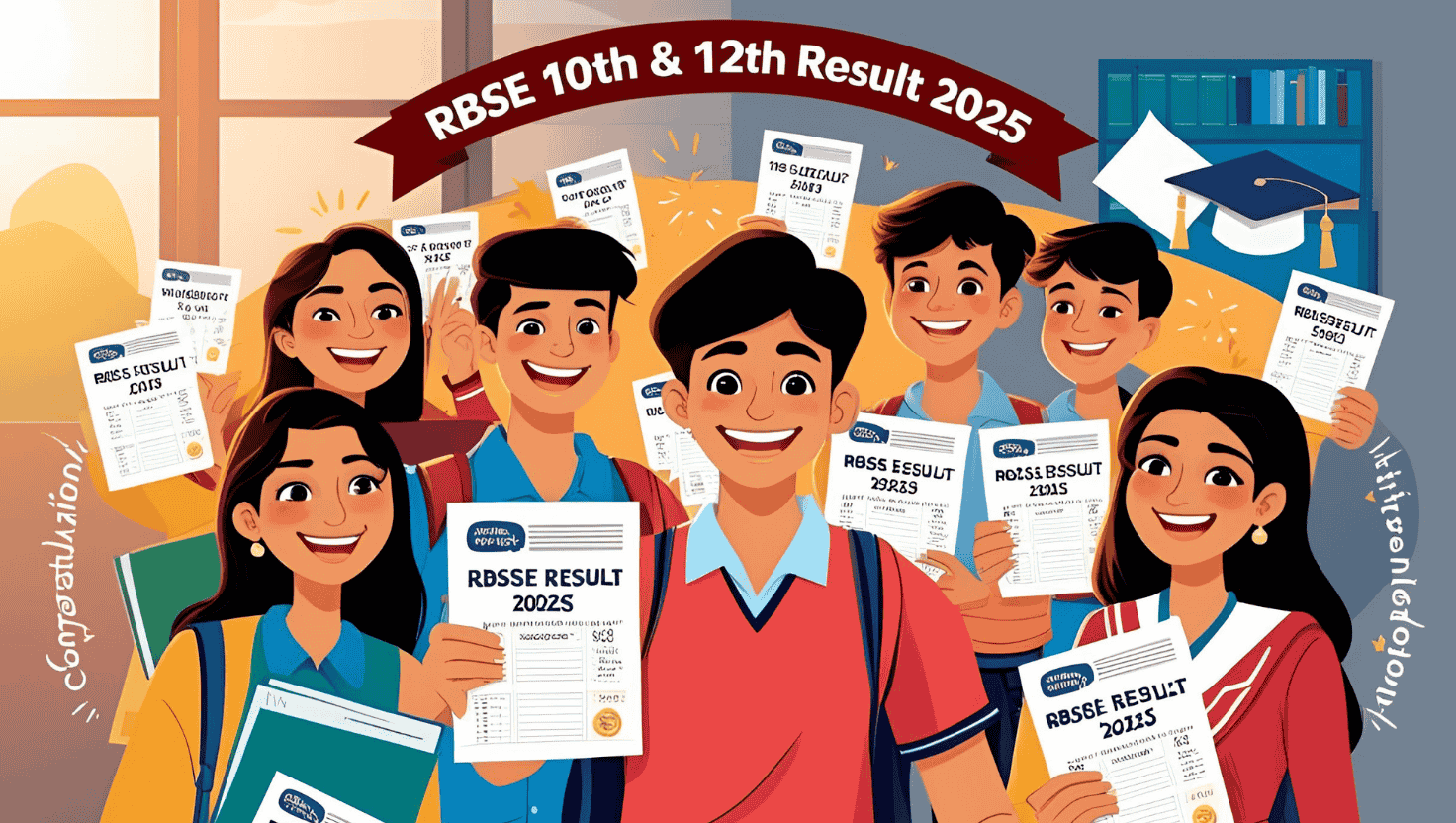 RBSE 10th & 12th Result 2025