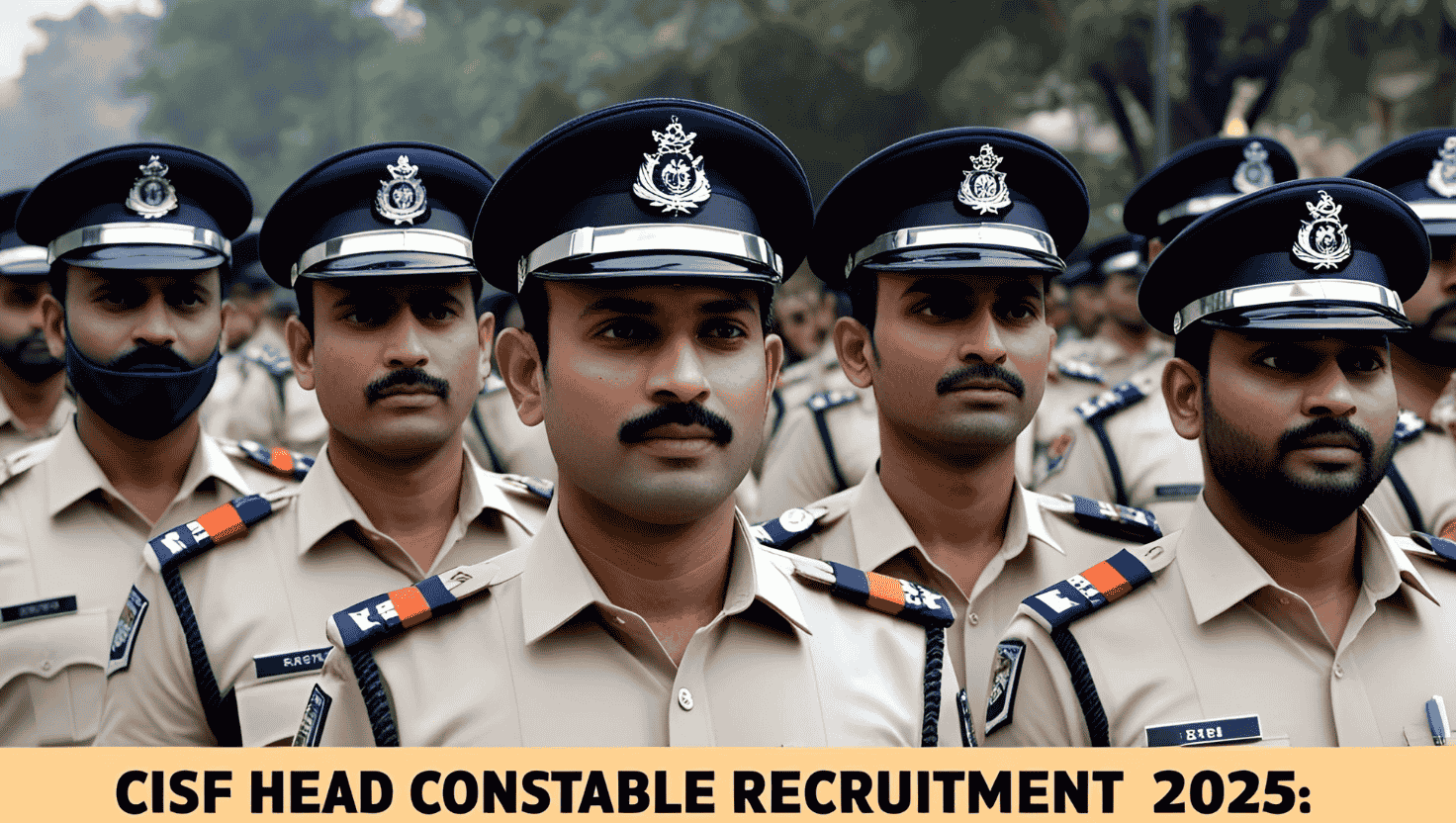CISF Head Constable Recruitment 2025: