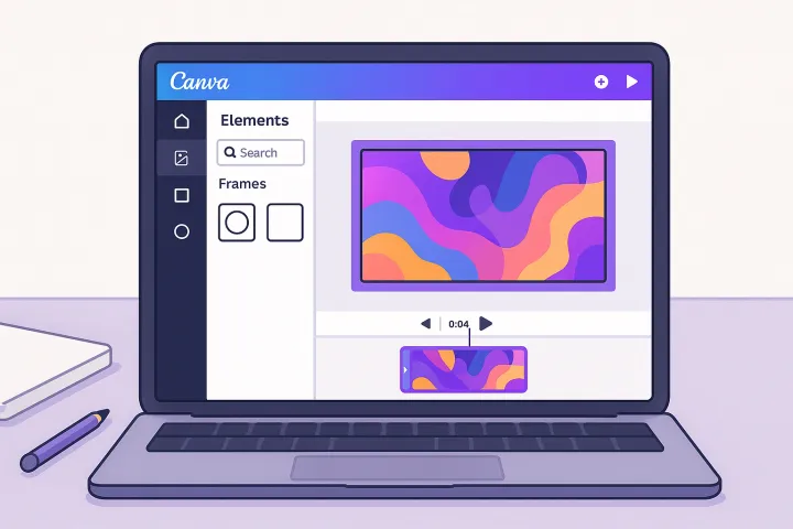 frames use in canva 